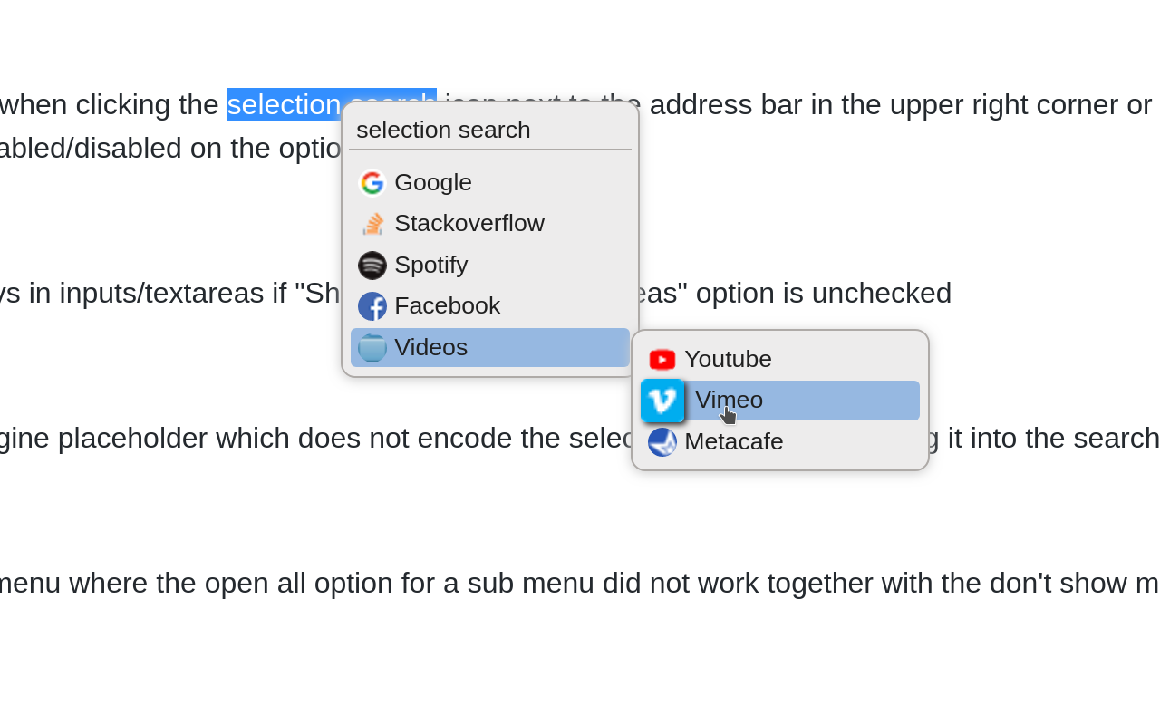 Selection Search chrome谷歌浏览器插件_扩展第5张截图
