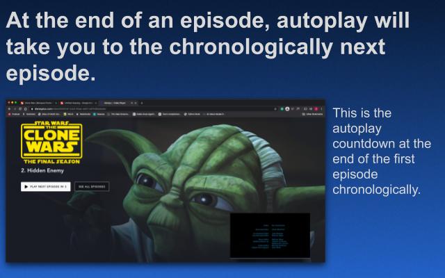 Star Wars Clone Wars Chronological Disney+ chrome谷歌浏览器插件_扩展第2张截图