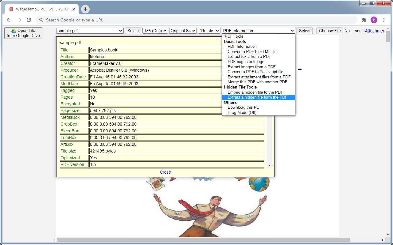 WebAssembly PDF Viewer and Editor chrome谷歌浏览器插件_扩展第1张截图
