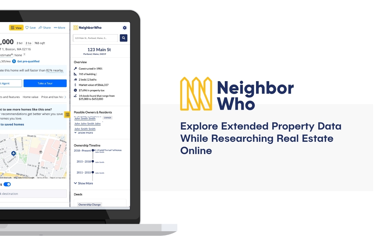 NeighborWho - Ownership, Deed, and Lien Data chrome谷歌浏览器插件_扩展第2张截图