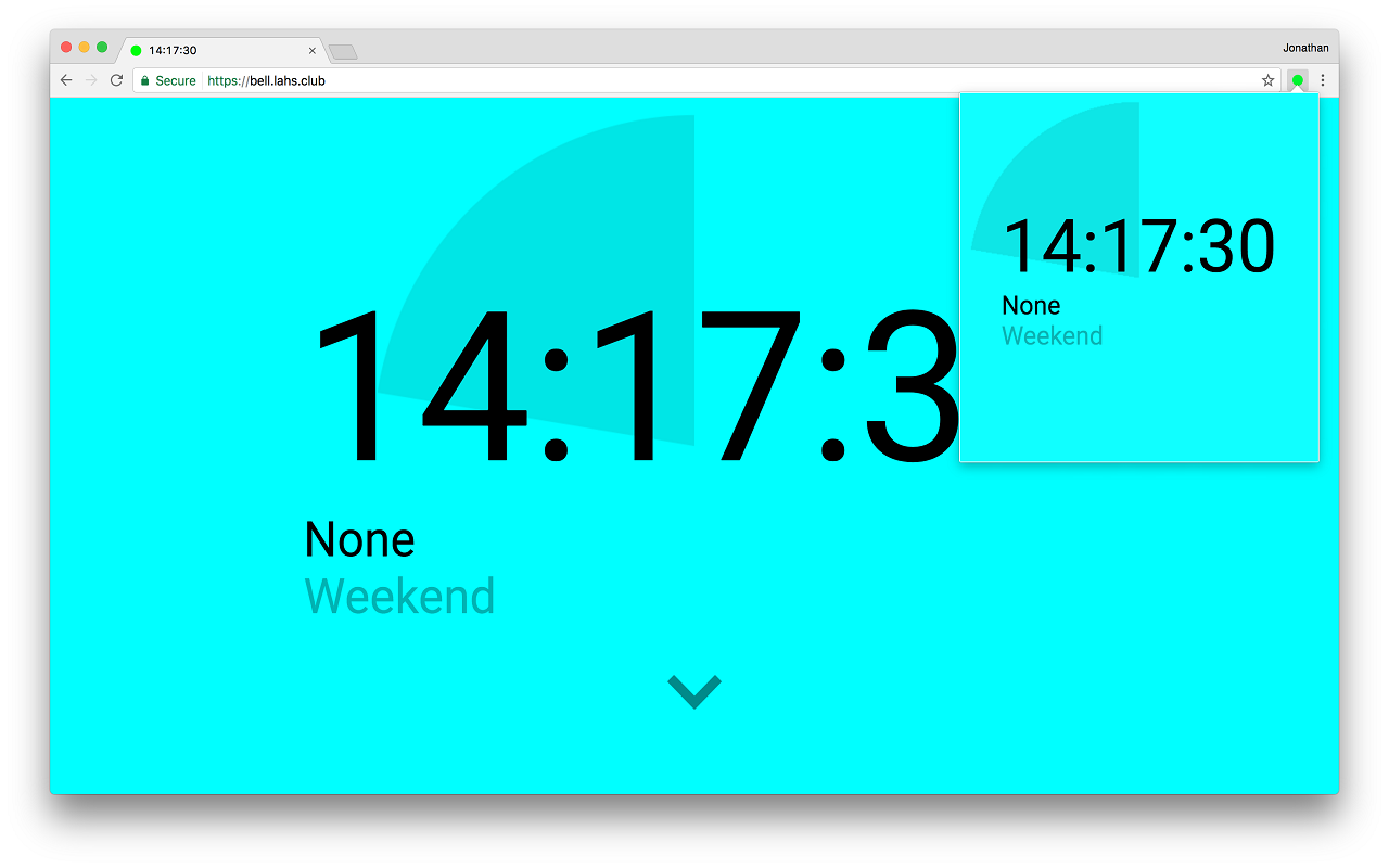 Bell Countdown Extension chrome谷歌浏览器插件_扩展第1张截图