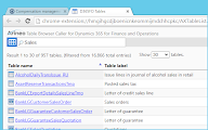 Table Browser Caller for D365FO chrome谷歌浏览器插件_扩展第5张截图