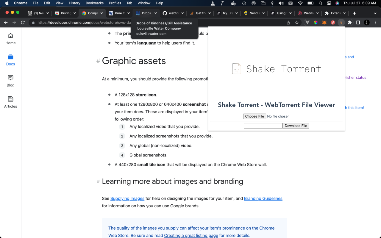 Shake Torrent chrome谷歌浏览器插件_扩展第1张截图