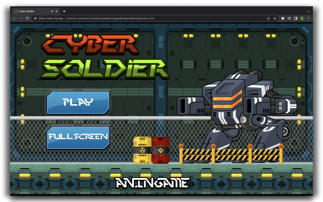 Cyber Soldier - Shooting Game chrome谷歌浏览器插件_扩展第4张截图