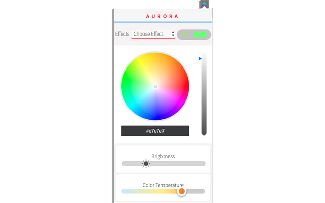 Nanoleaf Aurora Controller chrome谷歌浏览器插件_扩展第2张截图