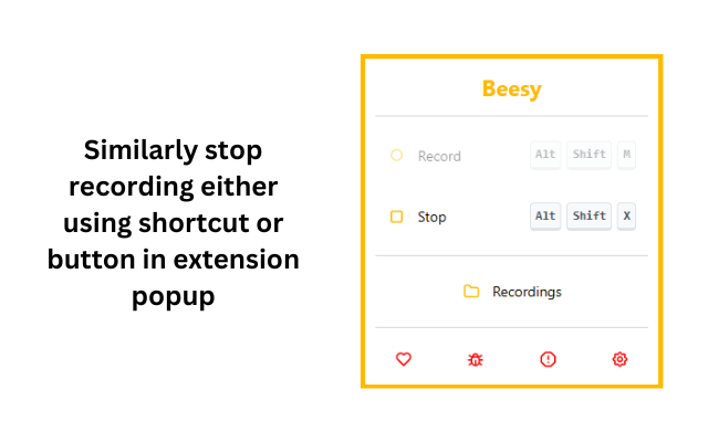 Beesy: Record Google Meets chrome谷歌浏览器插件_扩展第2张截图