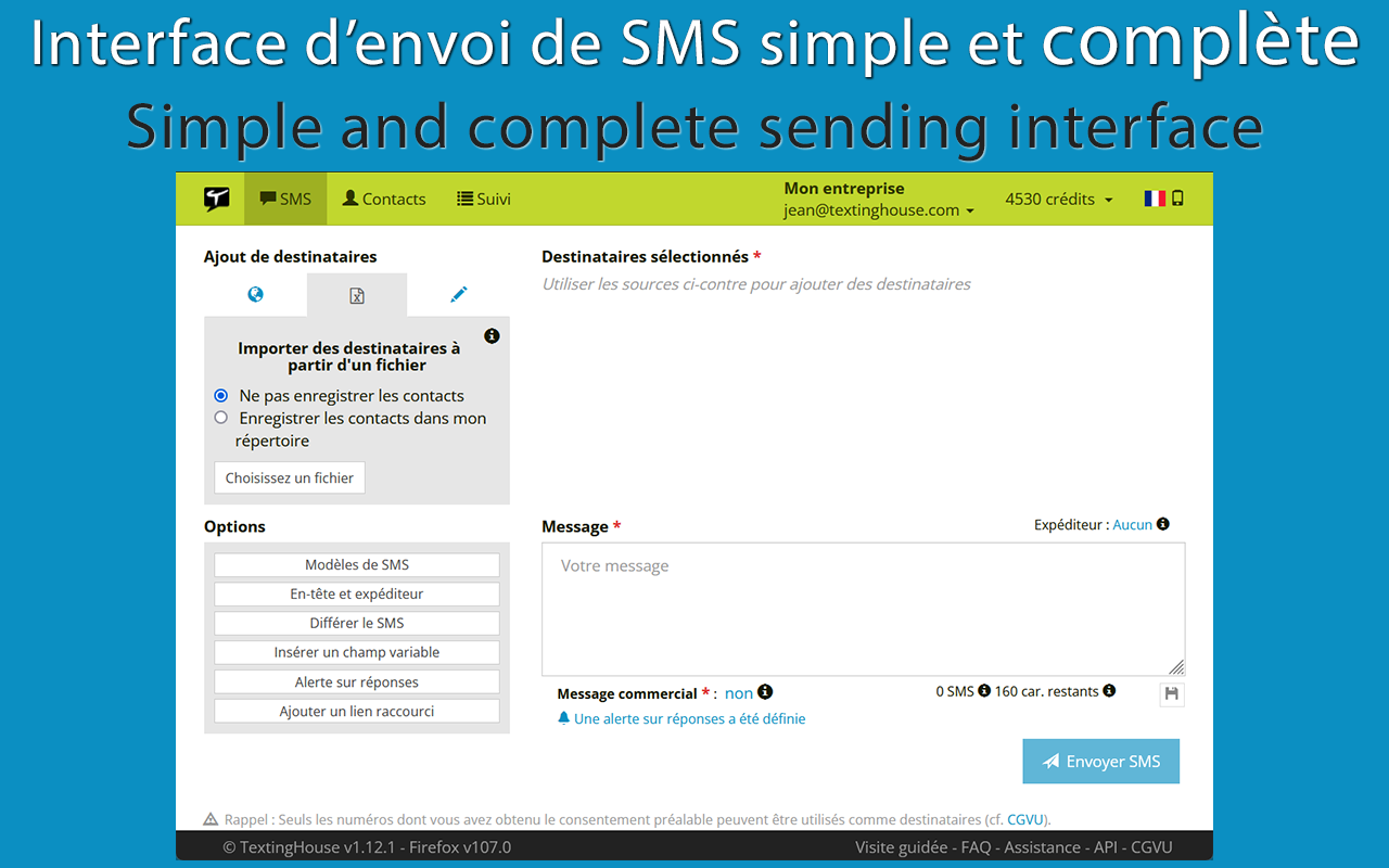 SMS Pro Solutions - TextingHouse chrome谷歌浏览器插件_扩展第1张截图
