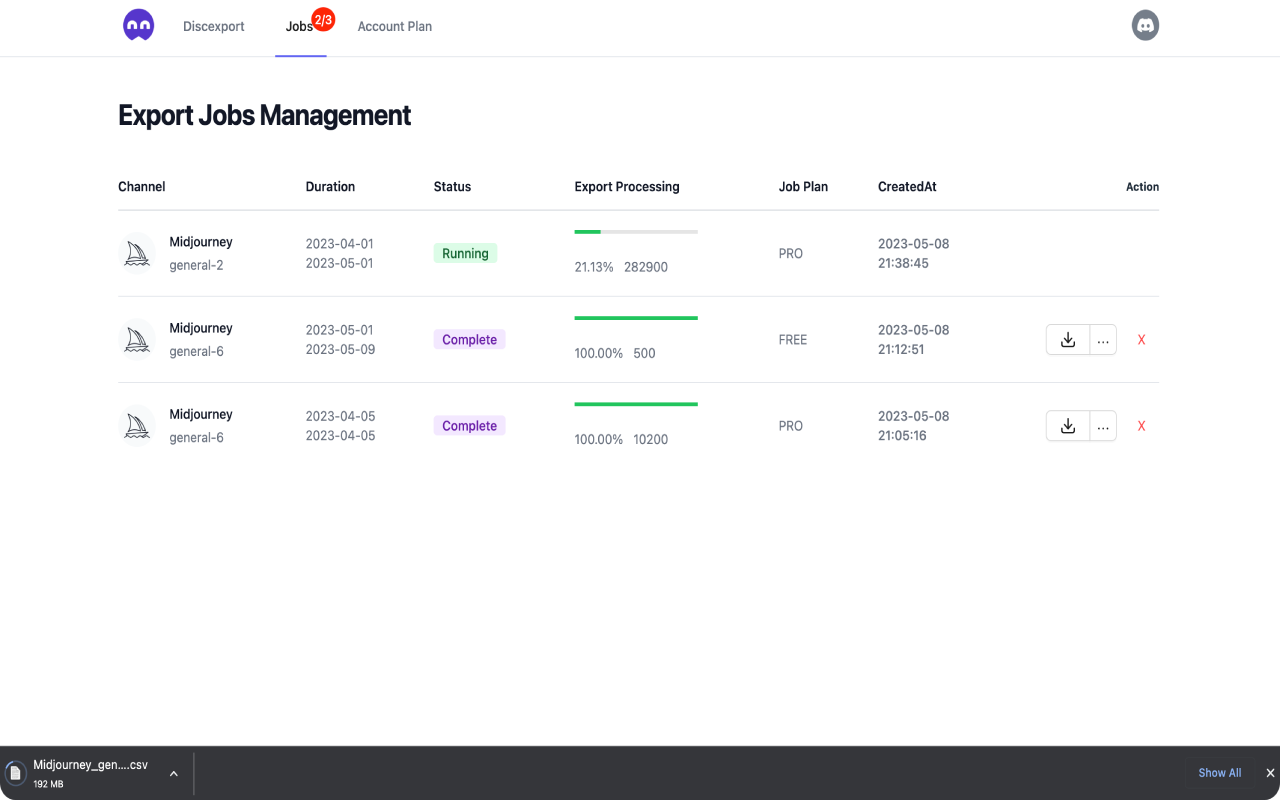 DiscExport - discord chat exporter chrome谷歌浏览器插件_扩展第2张截图