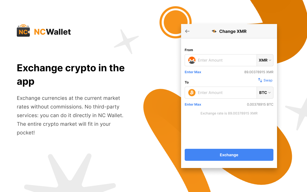 NC Wallet: Crypto wallet without fees chrome谷歌浏览器插件_扩展第2张截图