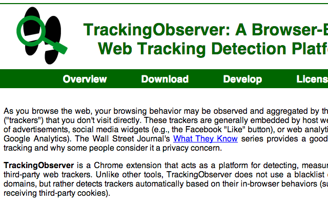 TrackingObserver chrome谷歌浏览器插件_扩展第1张截图