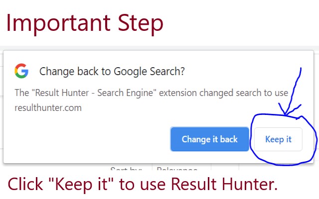 Result Hunter - Search Engine chrome谷歌浏览器插件_扩展第1张截图