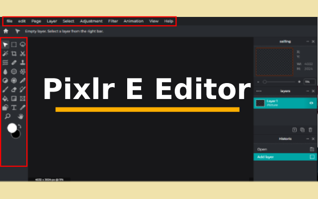 Pixlr | Free Photo editor online chrome谷歌浏览器插件_扩展第1张截图