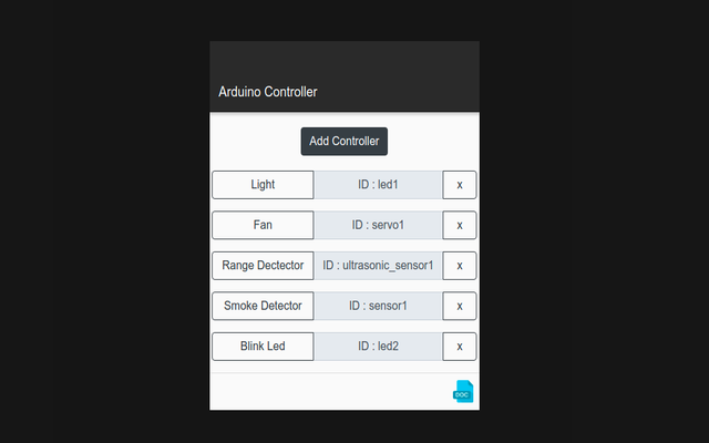 Arduino IOT Controller chrome谷歌浏览器插件_扩展第4张截图