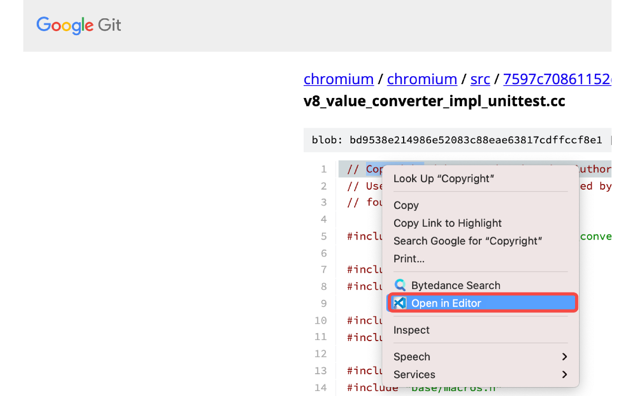 Chromium Open IDE chrome谷歌浏览器插件_扩展第4张截图