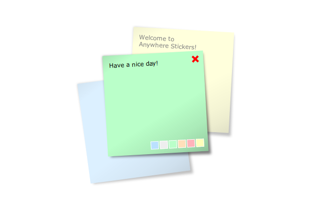 Anywhere stickers - simple sticky notes chrome谷歌浏览器插件_扩展第1张截图