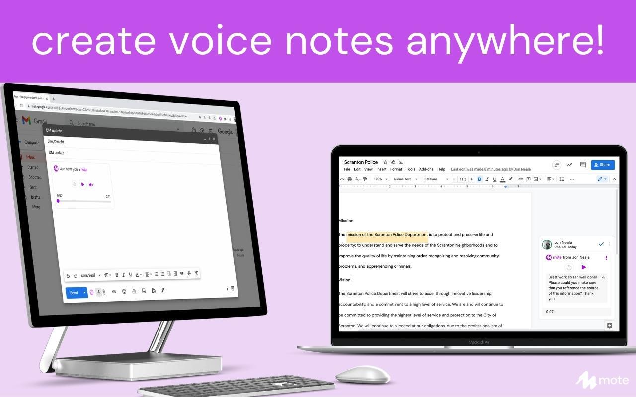 Mote：语音笔记和反馈 chrome谷歌浏览器插件_扩展第6张截图