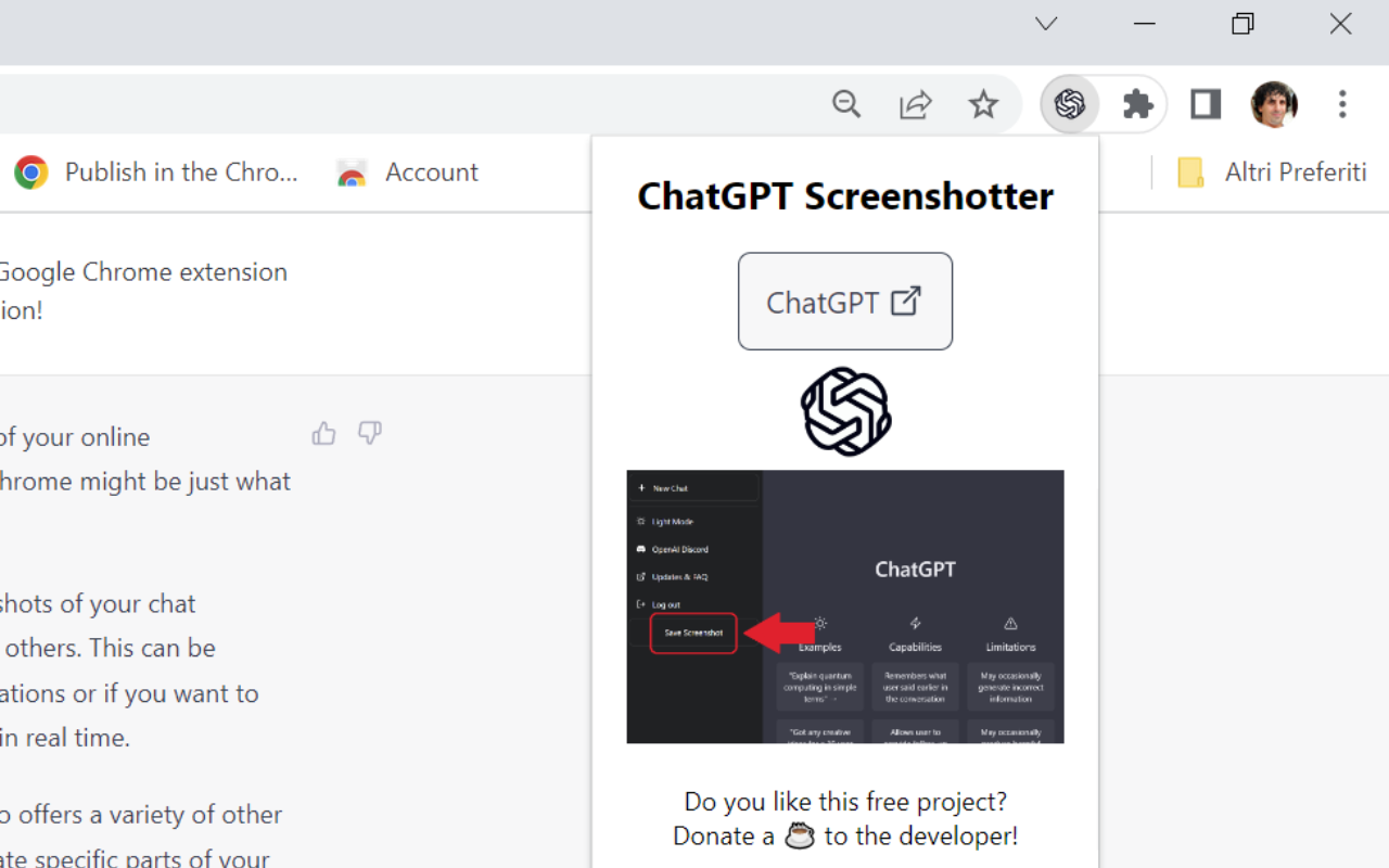 ChatGPT Screenshotter chrome谷歌浏览器插件_扩展第7张截图