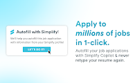 Simplify Copilot - Autofill job applications chrome谷歌浏览器插件_扩展第8张截图