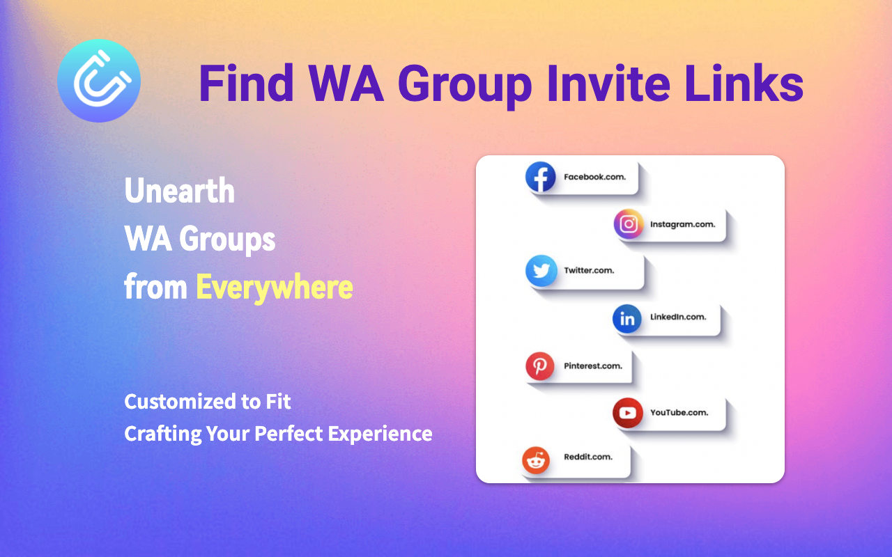 Find WhatsApp Link - Group Invite Link chrome谷歌浏览器插件_扩展第1张截图