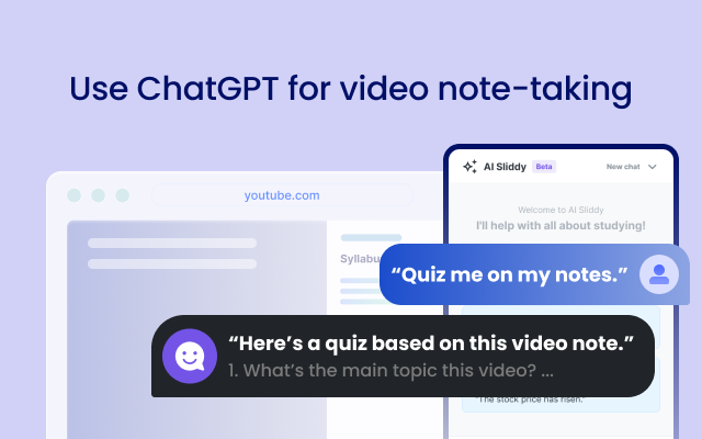 Slid: Smarter Video Note-taking with ChatGPT chrome谷歌浏览器插件_扩展第7张截图