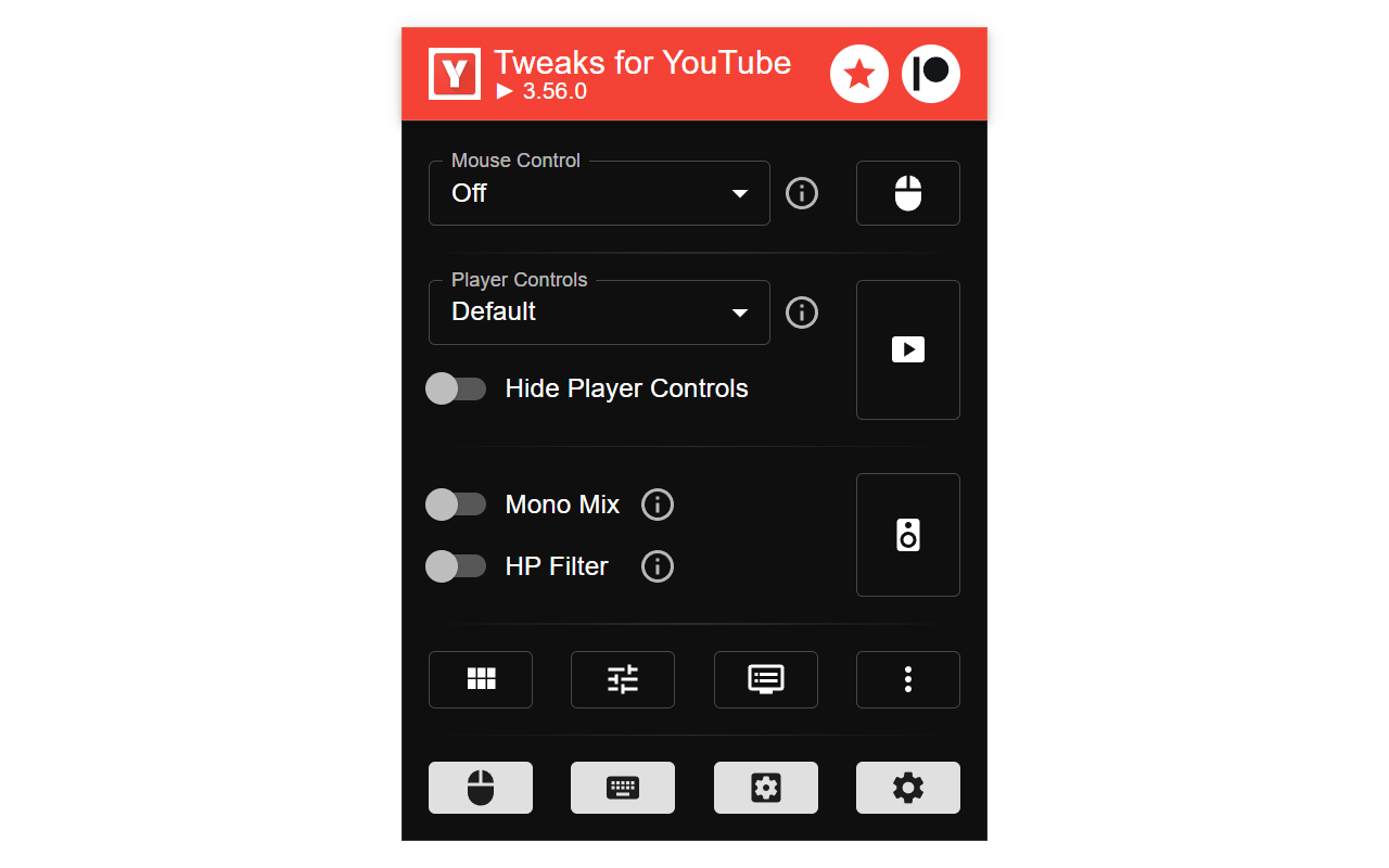 Tweaks for YouTube chrome谷歌浏览器插件_扩展第7张截图