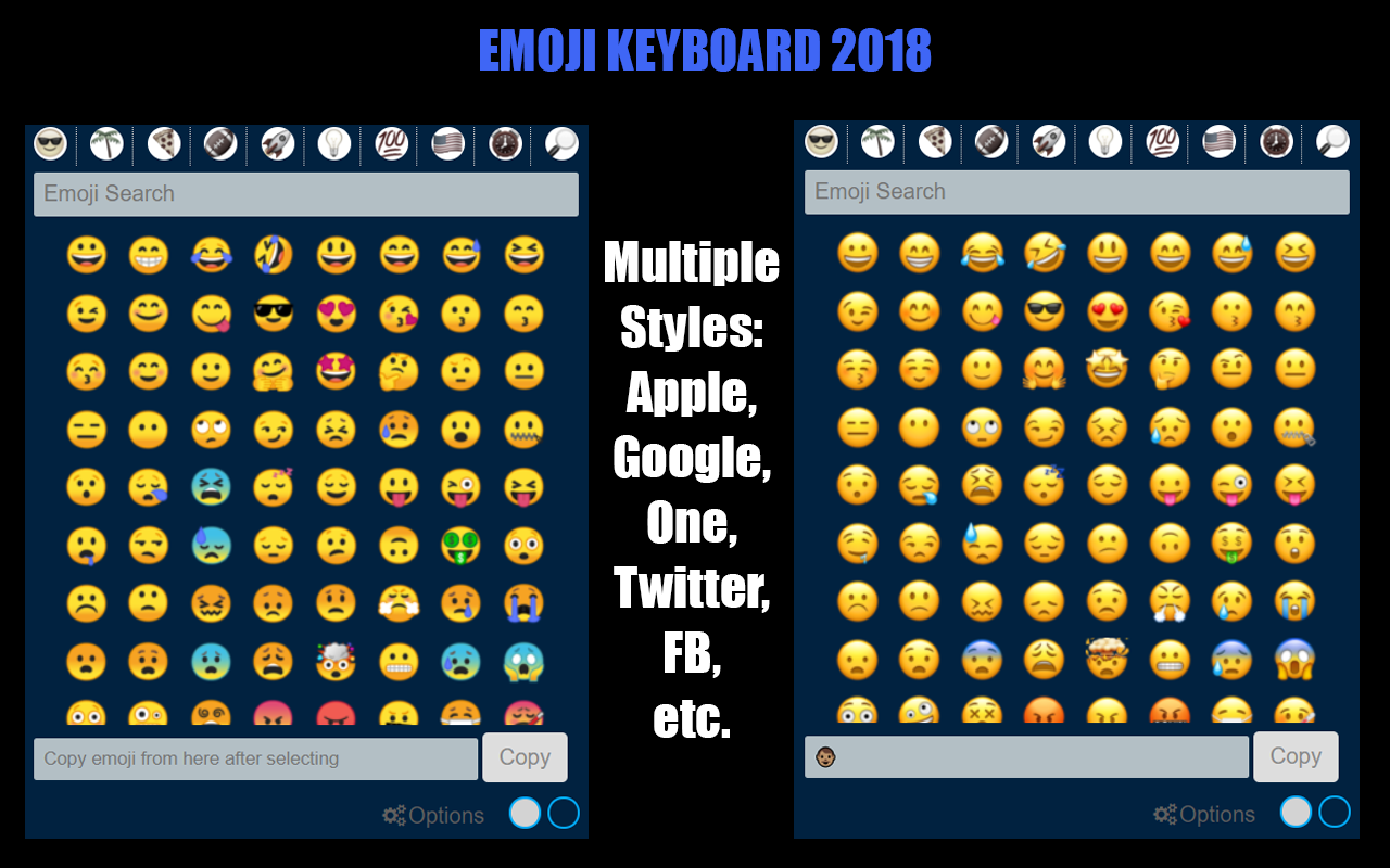 Emojis - Emoji Keyboard chrome谷歌浏览器插件_扩展第3张截图