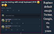Emojis - Emoji Keyboard chrome谷歌浏览器插件_扩展第7张截图