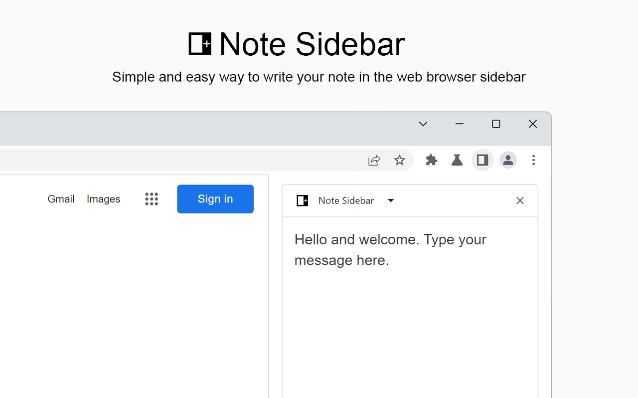 Note Sidebar chrome谷歌浏览器插件_扩展第2张截图