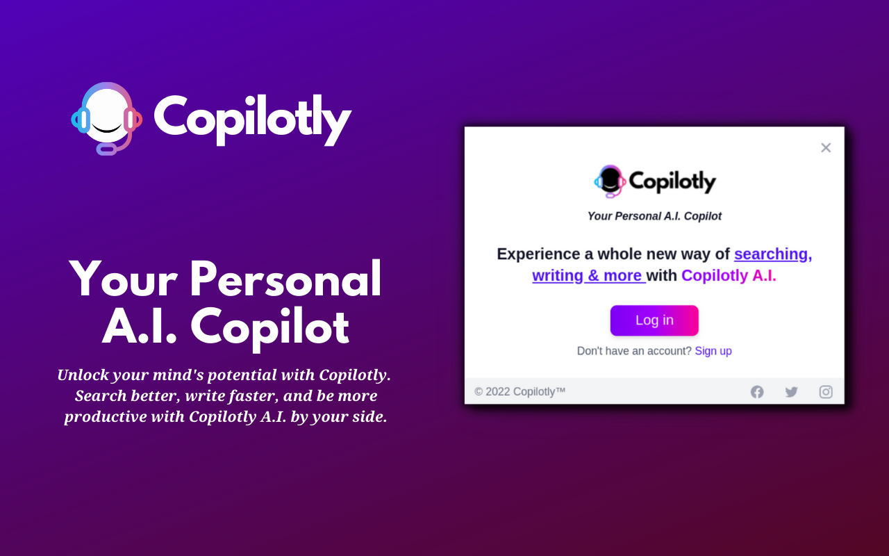Copilotly: Your Personal AI Copilot chrome谷歌浏览器插件_扩展第2张截图