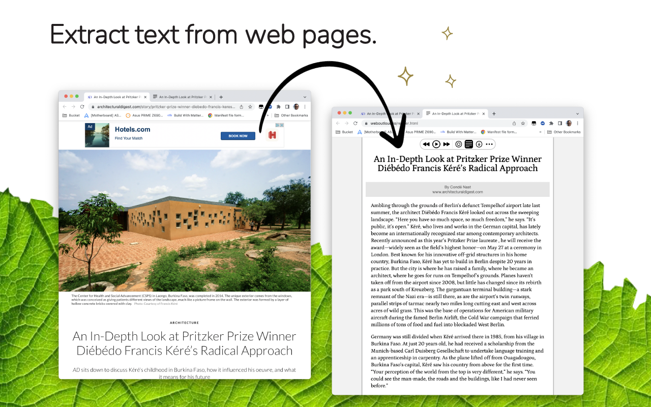 WebOutLoud - Text to Speech Web Reader chrome谷歌浏览器插件_扩展第2张截图