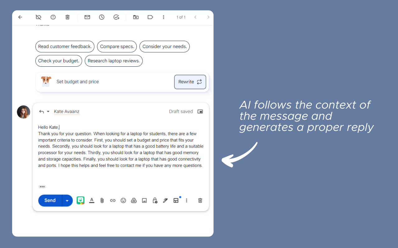 MailBuddy – ChatGPT AI Email Assistant chrome谷歌浏览器插件_扩展第5张截图