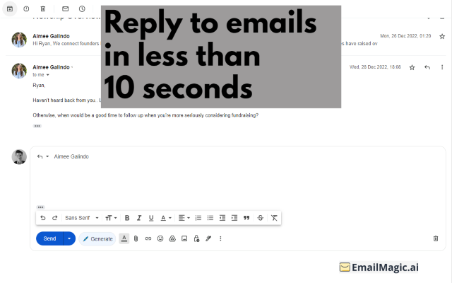 EmailMagic | AI Email Assistant chrome谷歌浏览器插件_扩展第3张截图