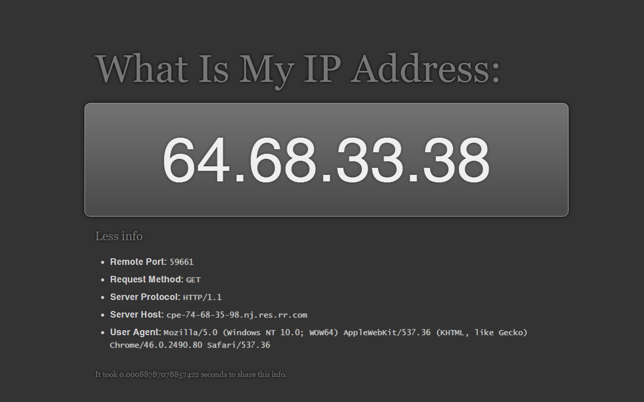 What Is My IP Address chrome谷歌浏览器插件_扩展第1张截图