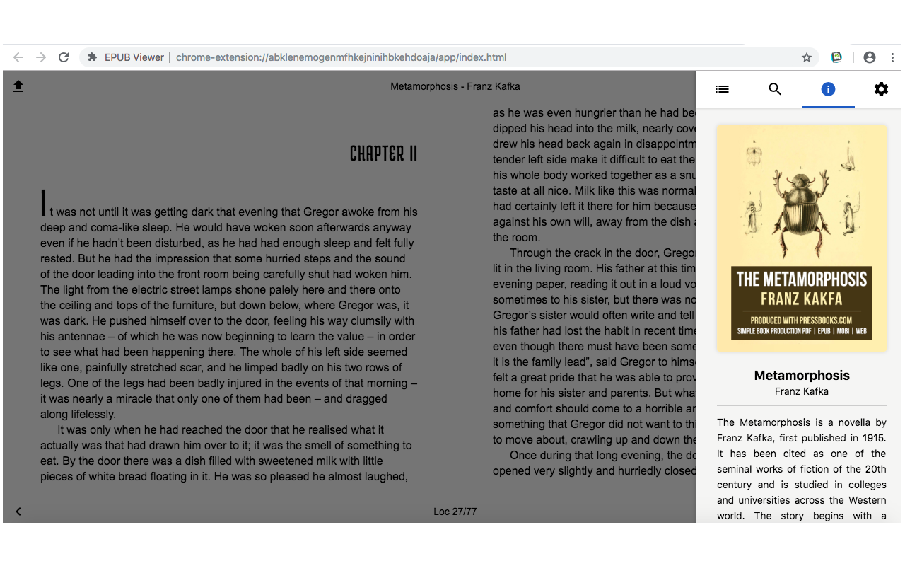 ePub Viewer chrome谷歌浏览器插件_扩展第8张截图