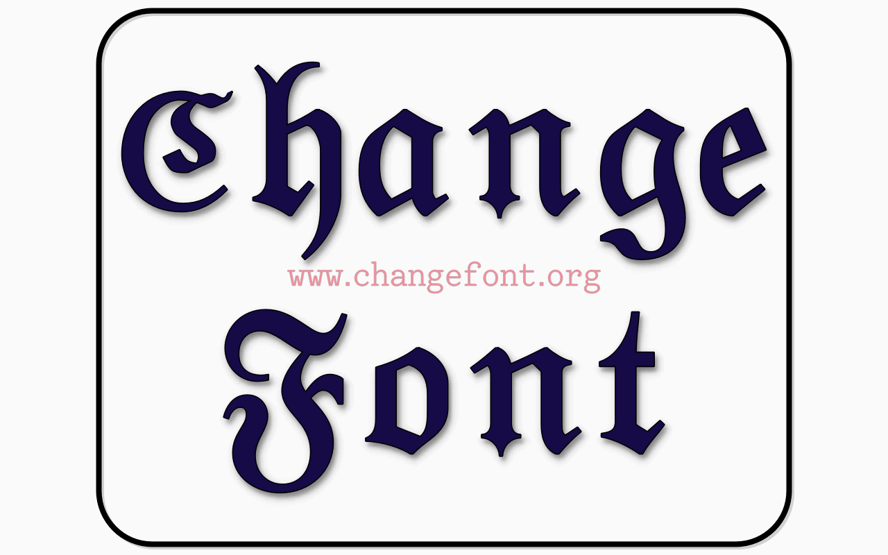 Change Font chrome谷歌浏览器插件_扩展第1张截图