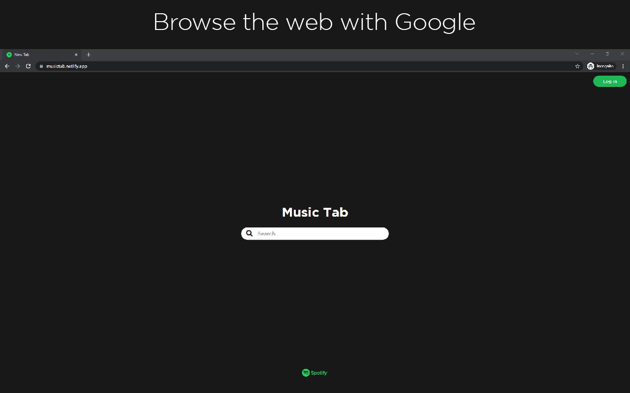 Music Tab chrome谷歌浏览器插件_扩展第1张截图