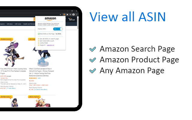 Amazon ASIN Viewer chrome谷歌浏览器插件_扩展第3张截图