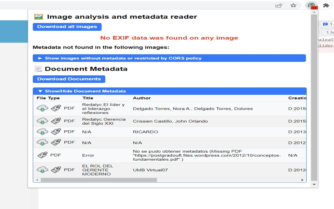 Ripper Web Content | Capture Metadata Content chrome谷歌浏览器插件_扩展第6张截图