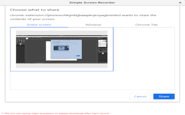 Screen Recorder chrome谷歌浏览器插件_扩展第2张截图