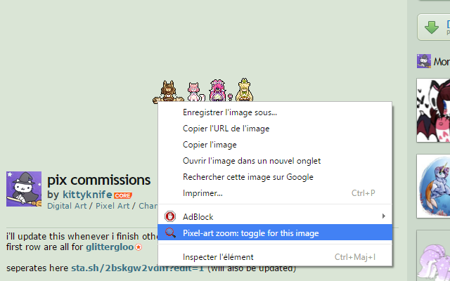Pixel-art zoom chrome谷歌浏览器插件_扩展第2张截图