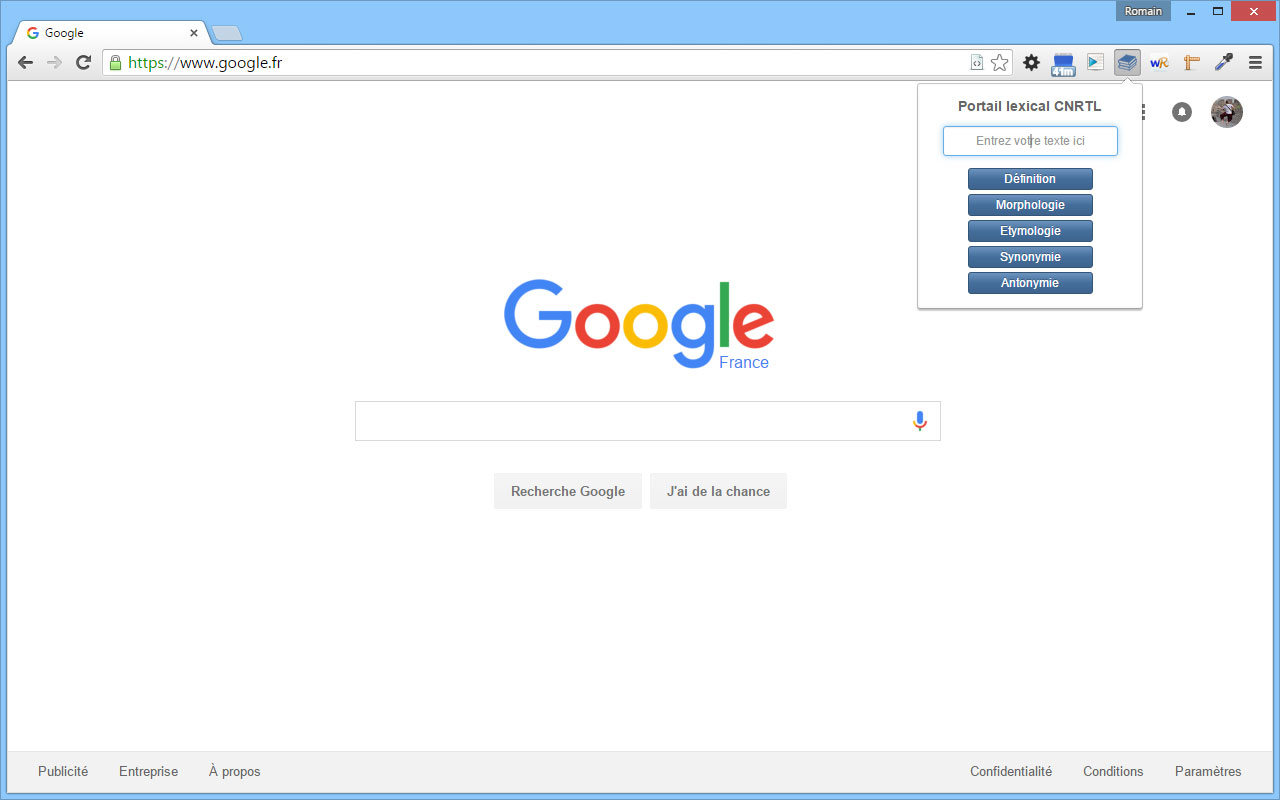 CNRTL pour Chrome chrome谷歌浏览器插件_扩展第1张截图