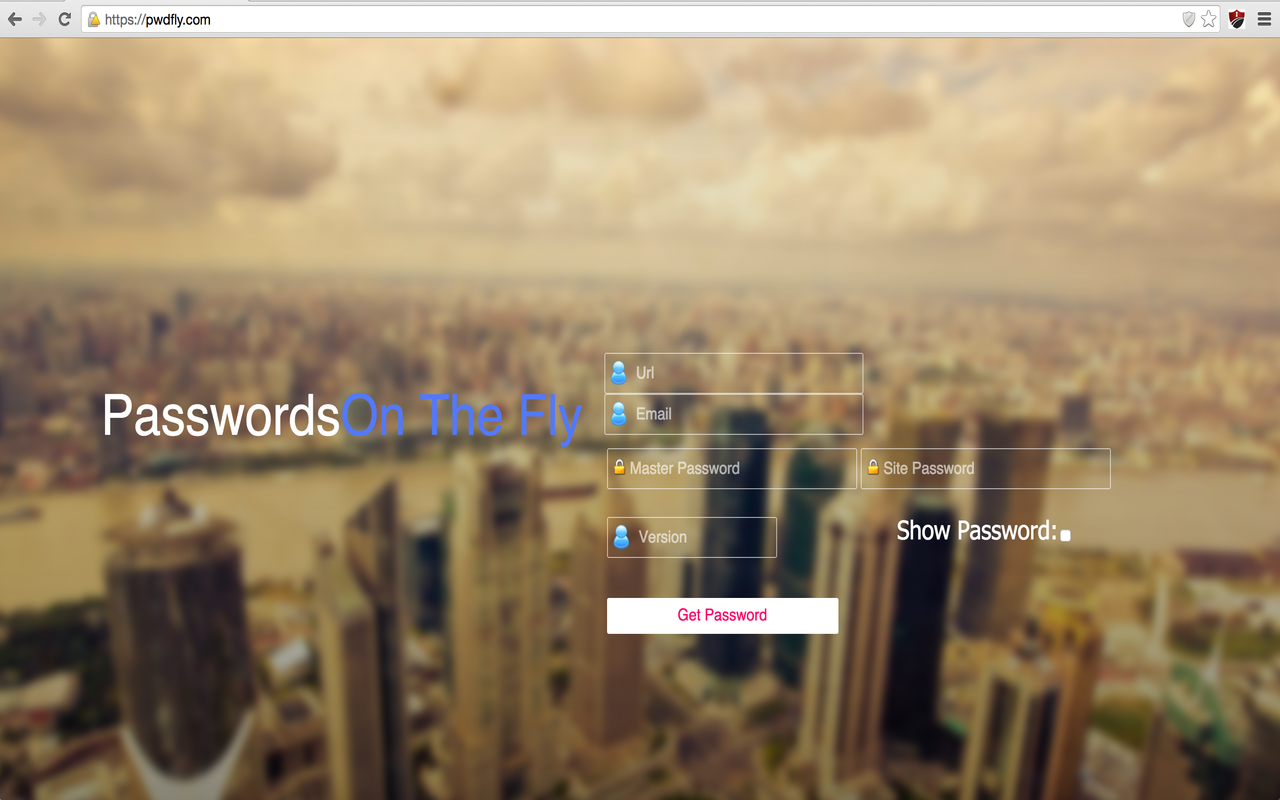PwdFly chrome谷歌浏览器插件_扩展第4张截图