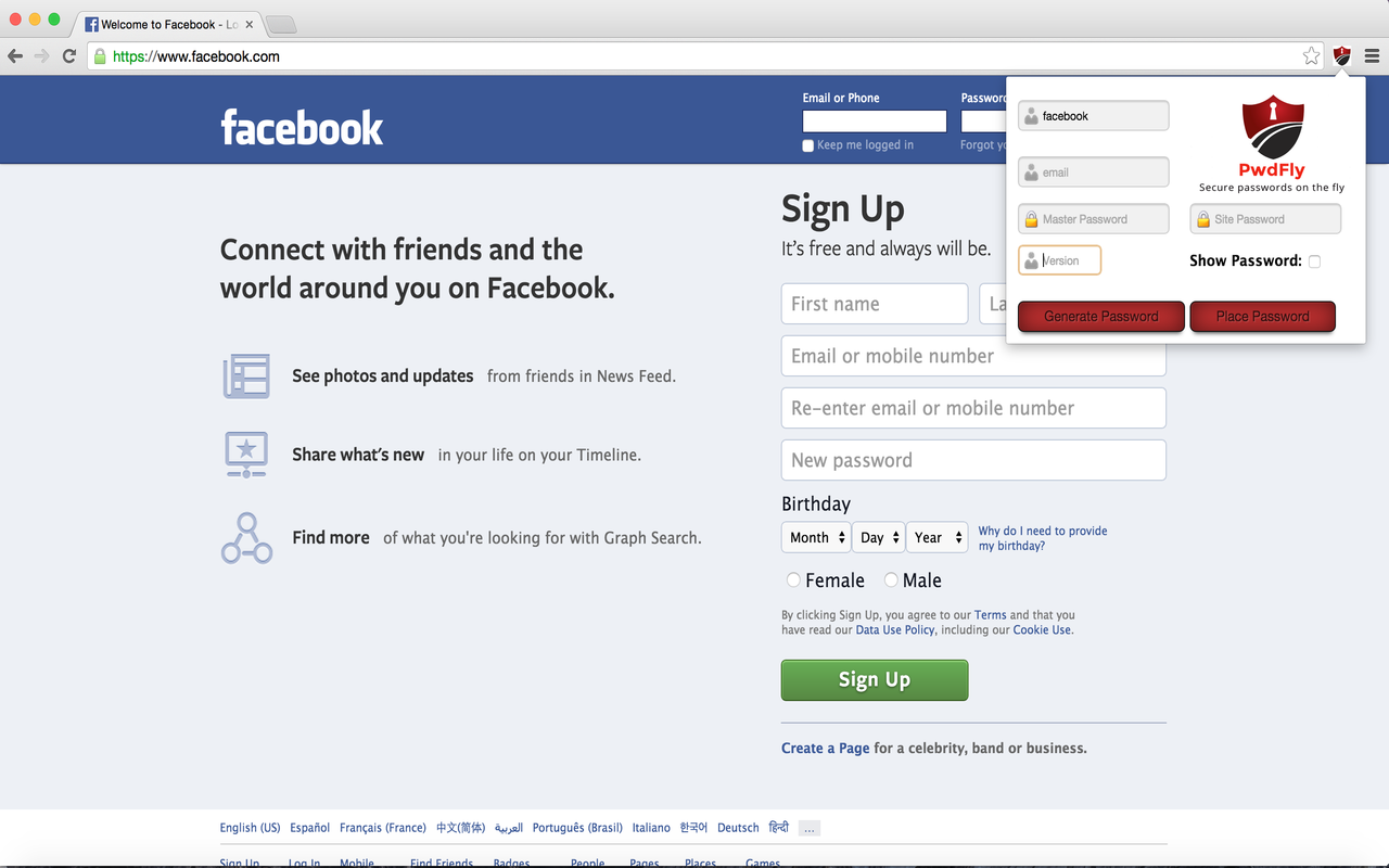 PwdFly chrome谷歌浏览器插件_扩展第5张截图