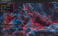 Astronomy Calendar for celestial events chrome谷歌浏览器插件_扩展第3张截图