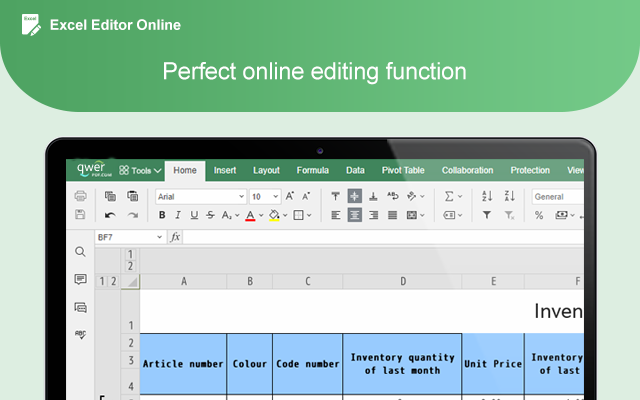 Excel在线编辑器 chrome谷歌浏览器插件_扩展第1张截图