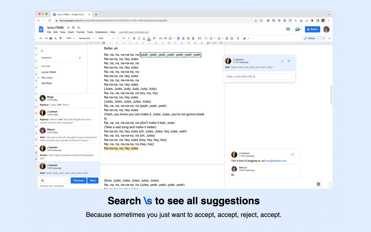 Comment Helper for Google Docs chrome谷歌浏览器插件_扩展第1张截图