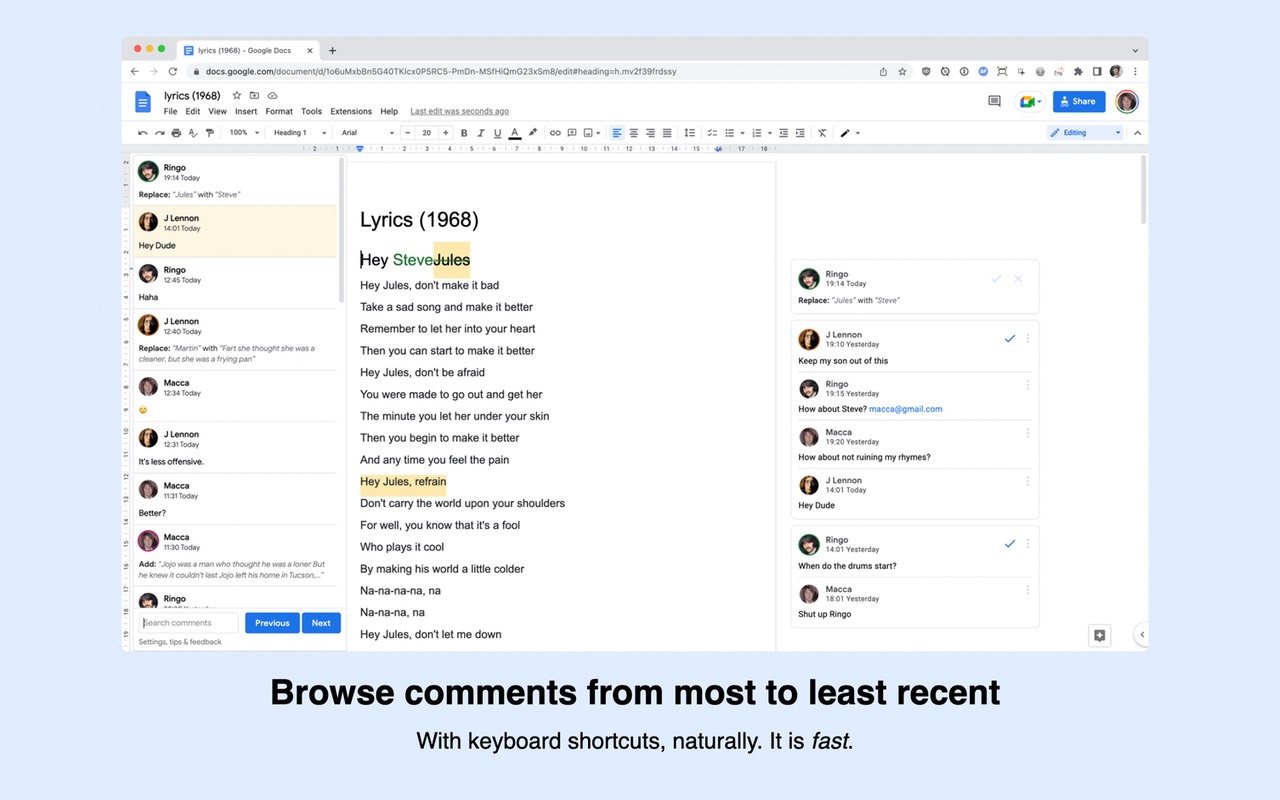 Comment Helper for Google Docs chrome谷歌浏览器插件_扩展第4张截图