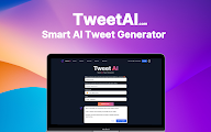 TweetAI.com - Smart AI Tweet Generator chrome谷歌浏览器插件_扩展第3张截图