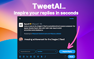TweetAI.com - Smart AI Tweet Generator chrome谷歌浏览器插件_扩展第6张截图
