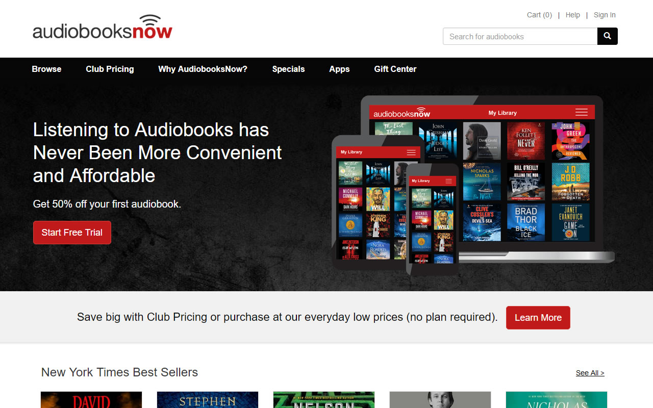 AudiobooksNow.com chrome谷歌浏览器插件_扩展第1张截图